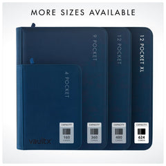Vault X zipper closure keeps contents secure during transport.