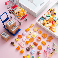 Vawuz miniature food and drink bottles add color to displays