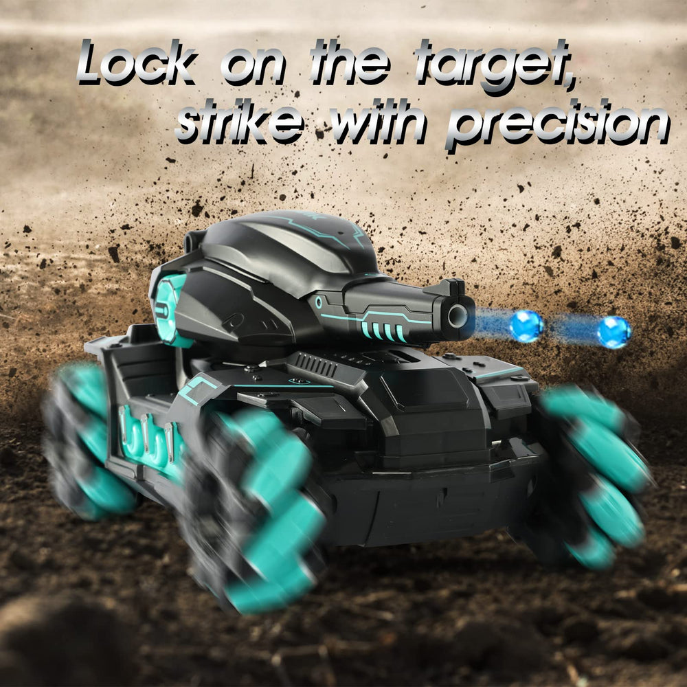 VBNCITY RC tank rugged ABS construction for durability during rough play