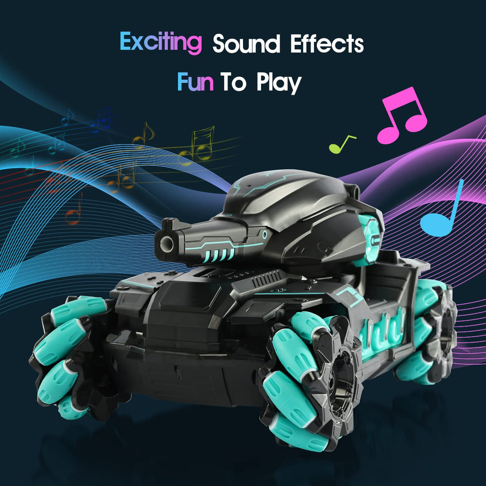 VBNCITY RC tank fires safe water bombs for playful battles
