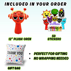 VbStar plush toy 12-inch Mr. Fun Computer for desk-side companionship.