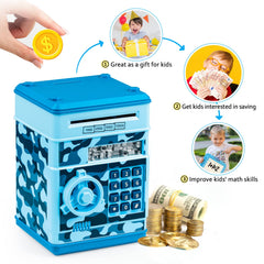 Open-door action showing kid-friendly 4-digit code access