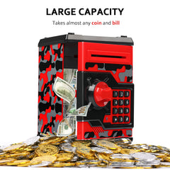 Vcertcpl ATM piggy bank digital keypad shows password protection