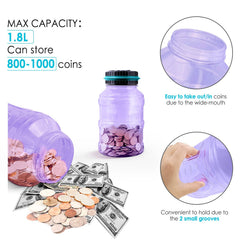 Vcertcpl lid open for coin insertion and counting