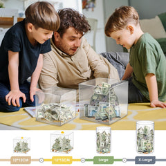 Vcertcpl modern gift piggy bank adds style to any room