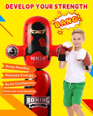 VCOLAN water-filled bottom adds stability for confident sparring
