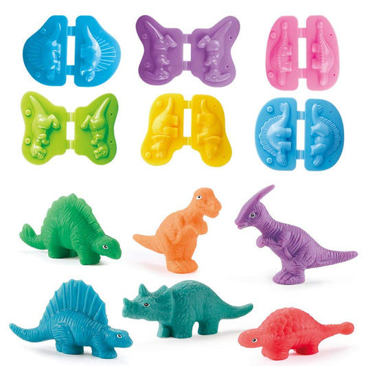 VConejo color dough set for bright dinosaurs in imaginative play and color learning.