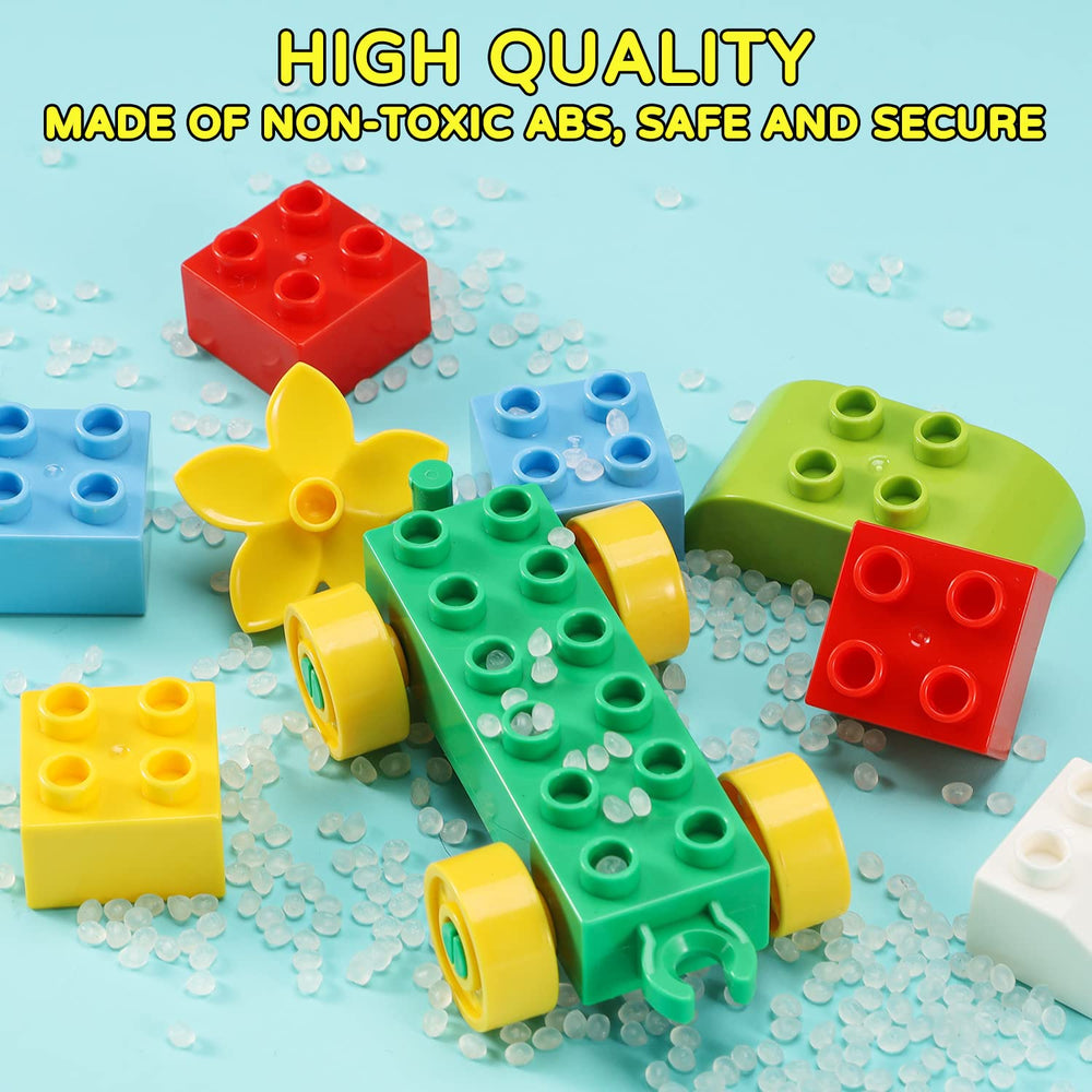 VConejo colorful number bricks aid number recognition during stacking