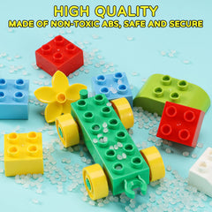 VConejo colorful number bricks aid number recognition during stacking