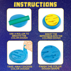 VConejo kid-friendly dough tools with smooth edges for safe play.