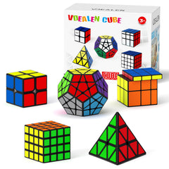 Vdealen 2x2 speed cube: compact, handheld puzzle to boost focus and finger dexterity.