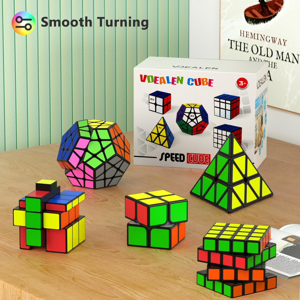 Vdealen mirror dodecahedron cube: unique shape that promotes flexible thinking and precise turns.