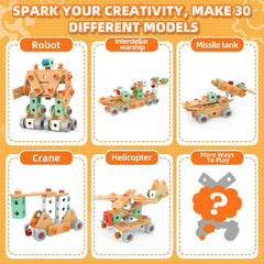 VEAIS durable ABS plastic set designed for safe, long-lasting pretend play.