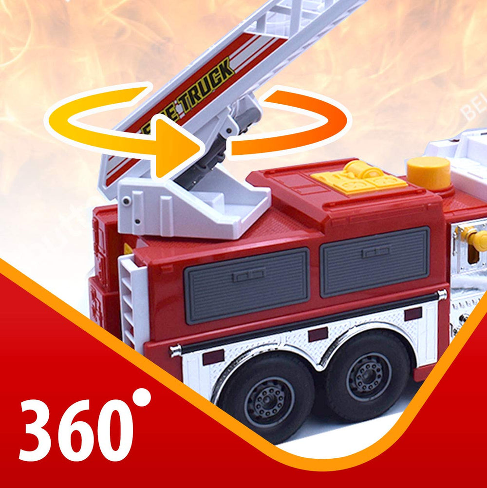 VEBO electric motorized fire truck for safe, guided play