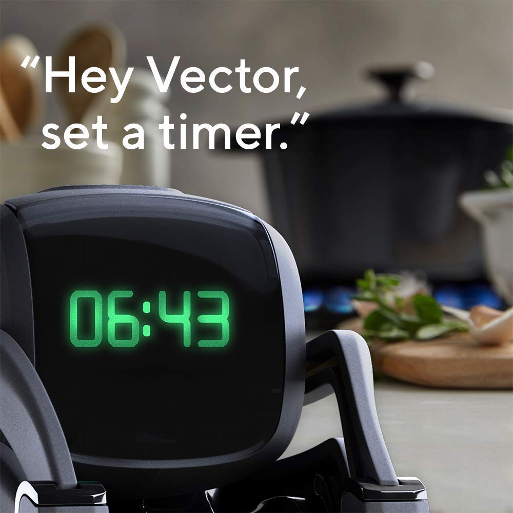 Vector with Alexa built-in lets you manage lists and reminders.