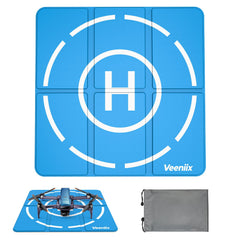 Veeniix drone landing pad foldable design for easy transport and setup.