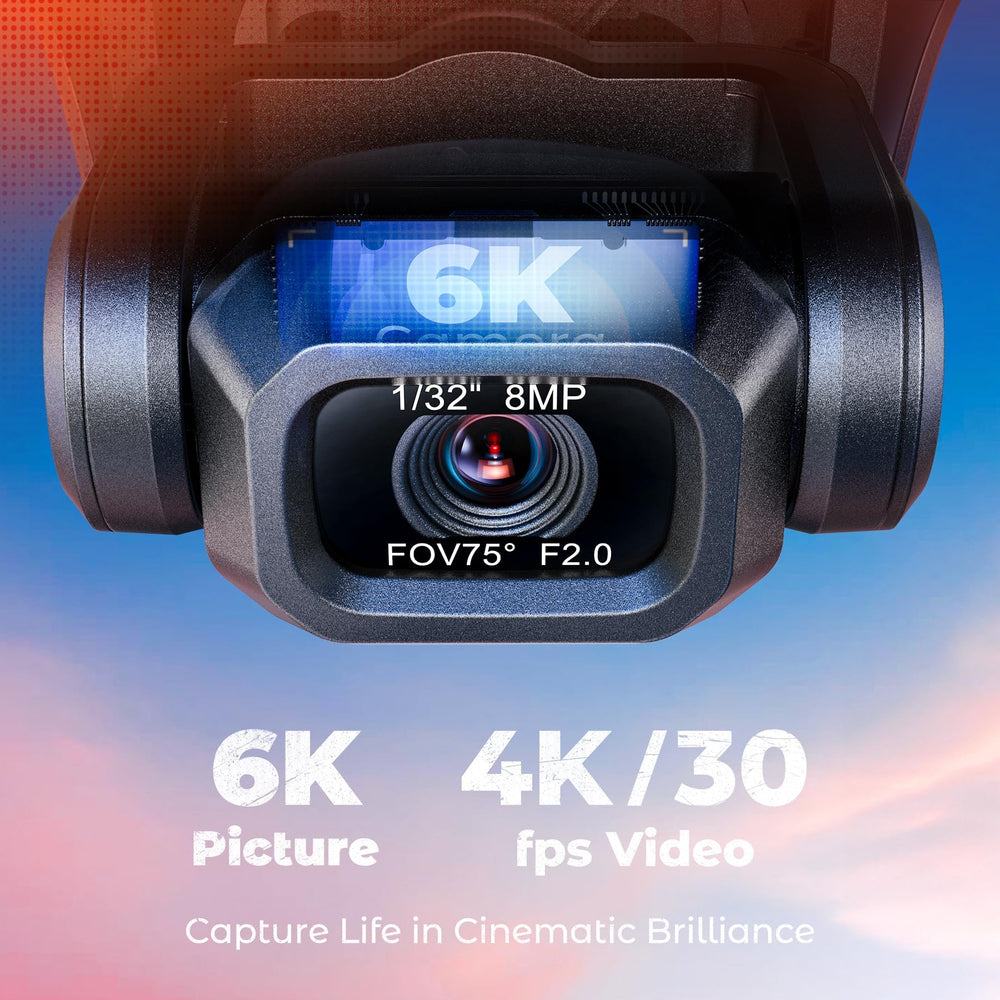 Veeniix V11Air on 3-axis brushless gimbal stabilizes footage.