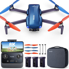 Veeniix V11MINI drone folded design for travel portability.
