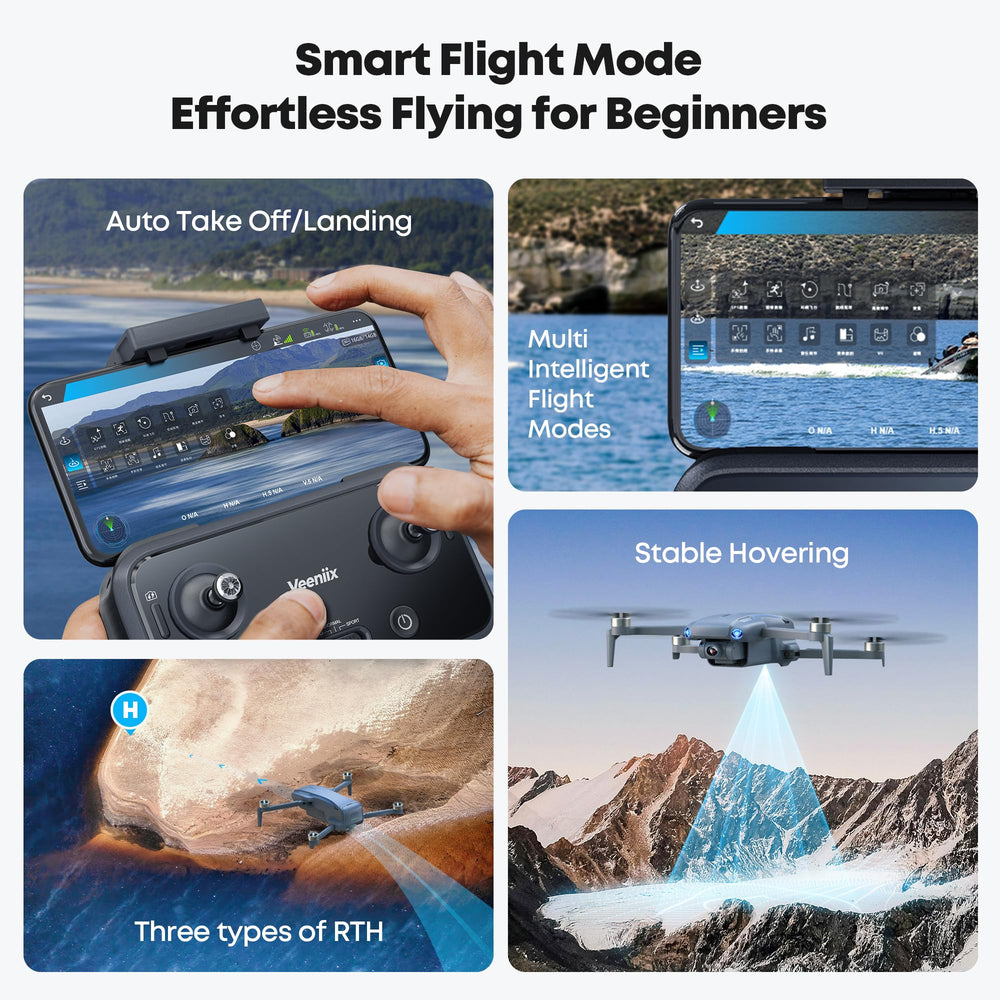 Veeniix V11MINI SE beginner mode supports safe flights for new pilots.