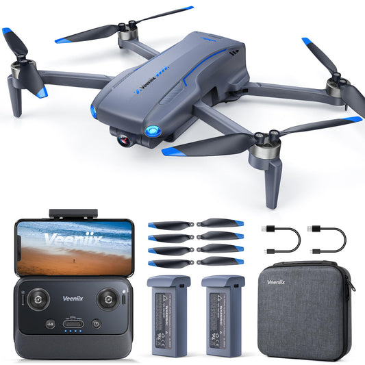 Veeniix V11MINI SE folded drone for easy travel and quick setup.