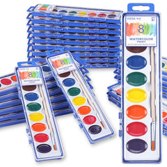 VEESA gift-ready watercolor set designed as a creative present