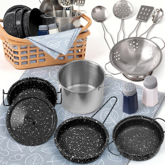 Veitch fairytales colander for kids' pretend cooking and easy toy organization.