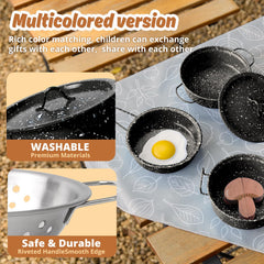 Veitch fairytales lid aligns with realistic kitchen play and storage.