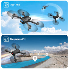 Velcase includes two 1050mAh batteries for longer flight time
