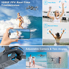 Velcase drone controlled with Velcase VGO app for live FPV feed