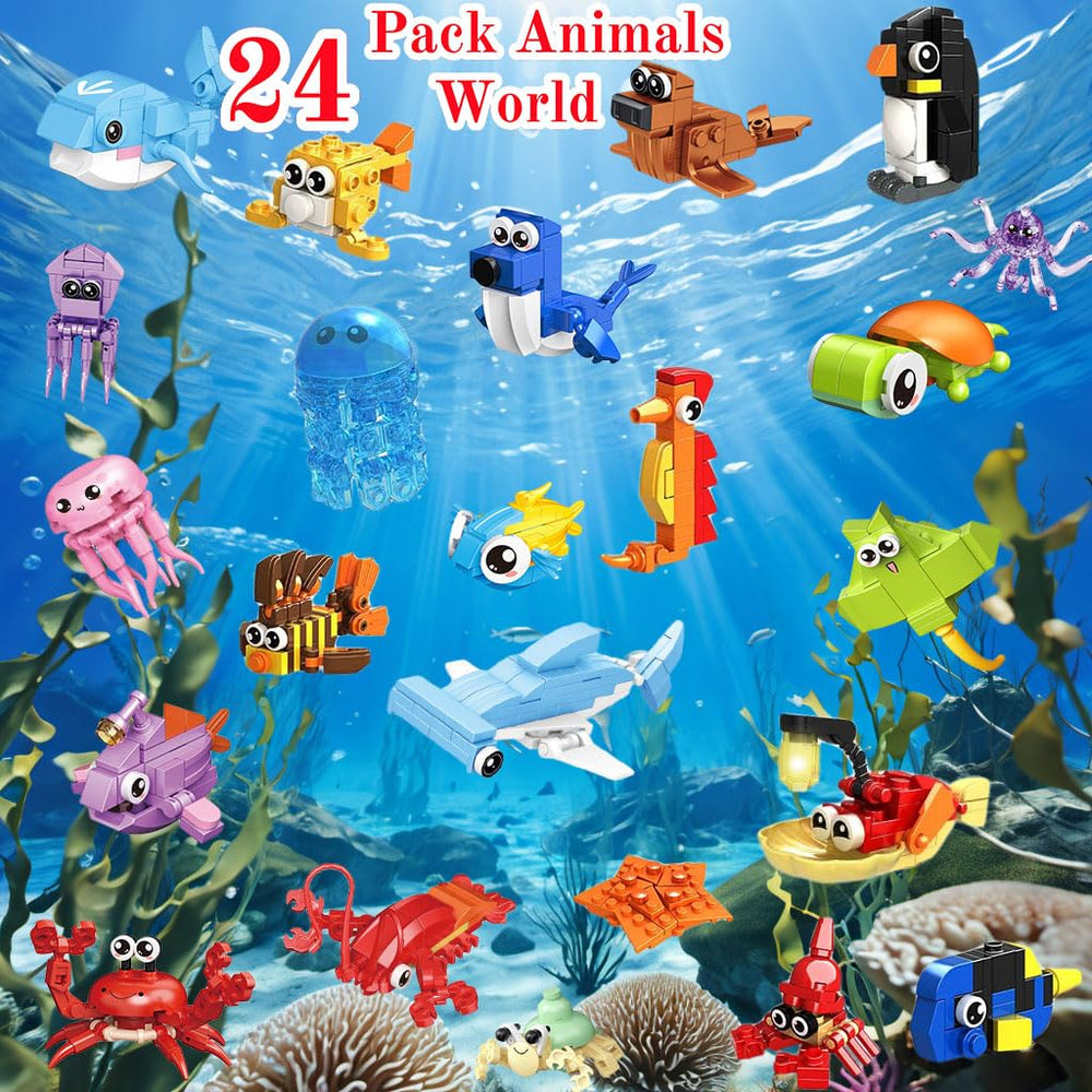 VEMBAP ocean animals dolphin figure highlighted for STEM play and learning
