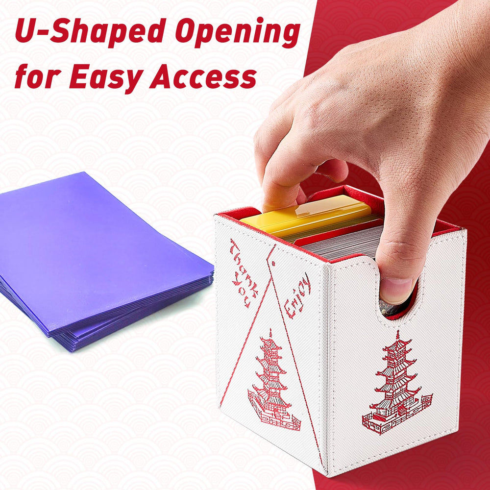 Venssu U-shaped opening allows smooth card retrieval during games