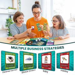 VENTURE CATCHER Paycheck to Billionaire rulebook for easy classroom use.