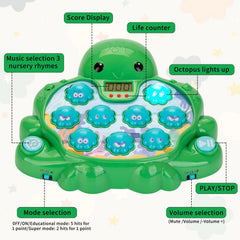 Veoasis digital display shows score and level during play