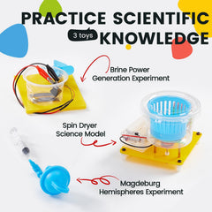 Verowit saltwater generator experiment teaches electricity generation basics.