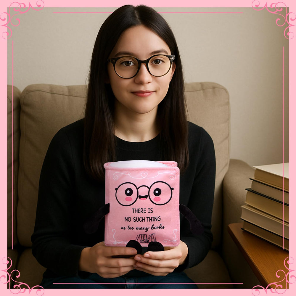 Compact display piece measuring about 19x16x7 cm, Vertintong pink plush.