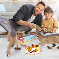 VERTOY remote-control dinosaur roaring feature for dramatic play