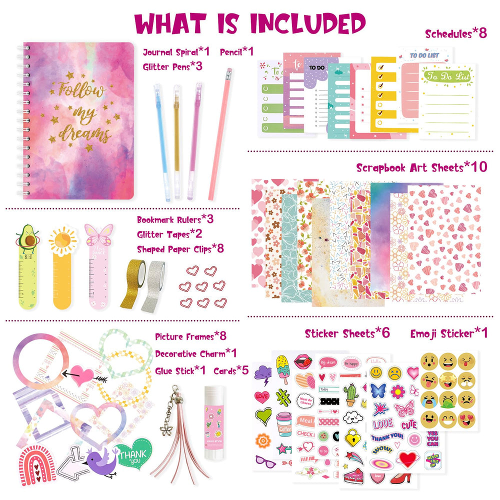 VERTOY sticker sheets and decorative tapes personalize scrapbooks
