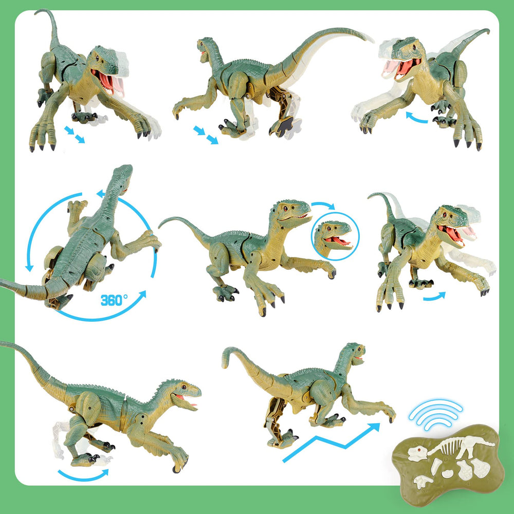 VERTOY Velociraptor fuels imaginative play and curiosity.