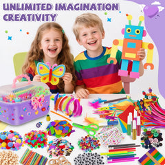 VERYHDSN kit displays beads and buttons ready for personalized jewelry making.