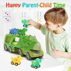 Veslier BPA-free ABS dino toys endure rough toddler play.