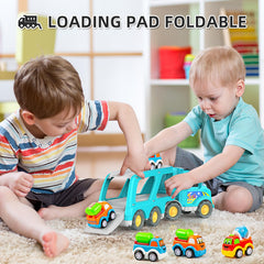 Veslier water trucks encourage outdoor creativity and cooperative play.