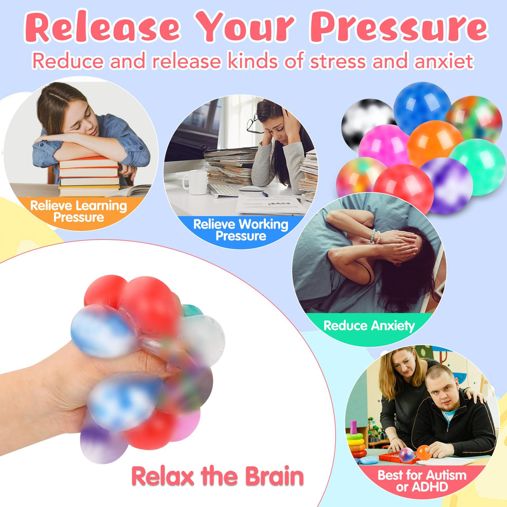 VESPRO pocket-sized squeeze ball ready for on-the-go use.
