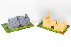 Soft projectiles used in Catapult Feud for safe, lively play.