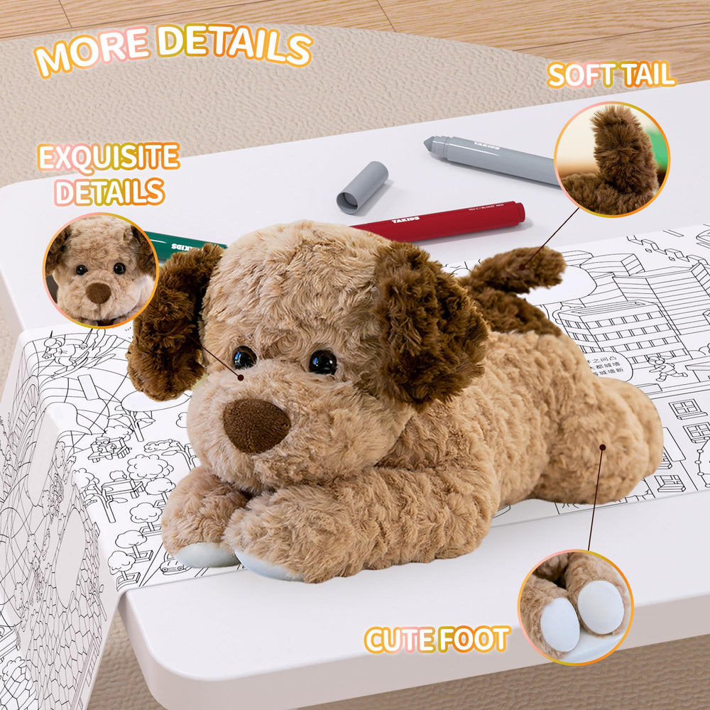 VETENSO 18-inch plush dog gift idea for sensory comfort.