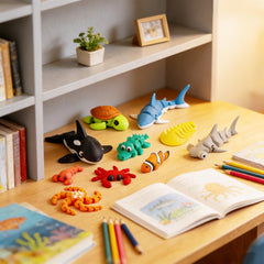 VGBEP sea animals seahorses tiny figure ideal for Easter baskets and gift ideas.