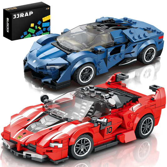 VGD 2-pack race car models – side view, ideal for display and imaginative play.