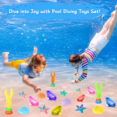 VGOFUN diving gems medium six for cooperative pool games