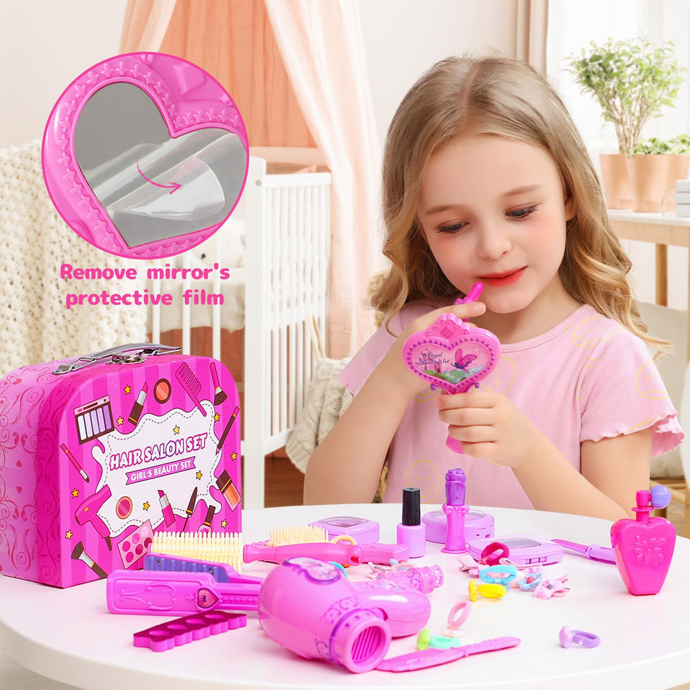 VGOFUN hair rollers toy set supports imaginative volume and quick setup