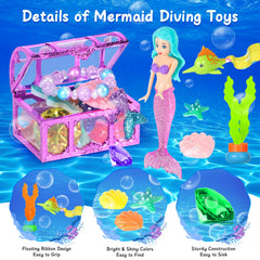VGOFUN mermaid diving toys to spark underwater storytelling
