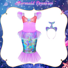 VGOFUN mermaid hairband adds sparkle to princess moments